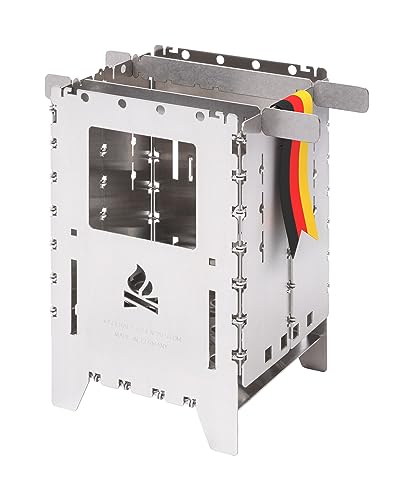 

Bushcraft Essentials Outdoor Cooker Bush Box XL Нержавіюча сталь