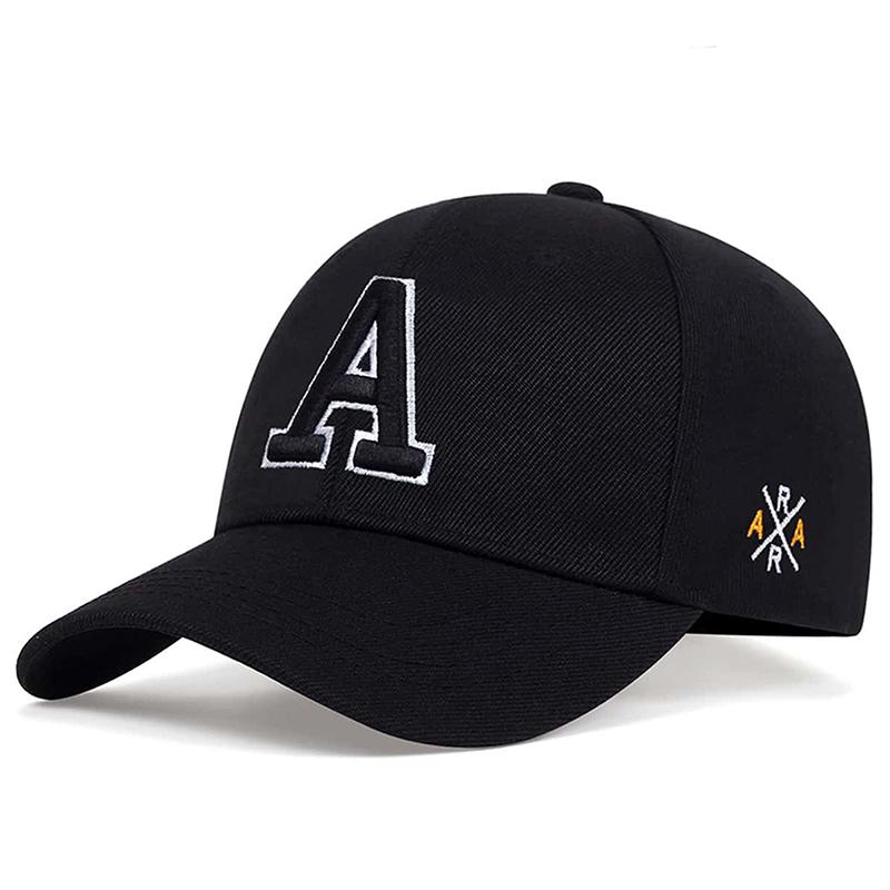Fashion New Sunshade Hat A Letter Side Ar Embroidered Baseball Hat Daily Casual Decoration Hip Hop Hat Unisex