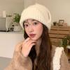 Korean Version of Autumn and Winter New Hat for Women Rabbit Wool Knitted Wool Hat Solid Color Versatile Winter Warm Ear Protection Hat Trendy
