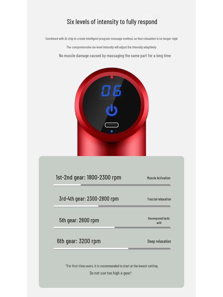 Compact Electric Muscle Relaxation Massager