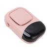 Hanging Neck Fan Powerful Long Battery Life USB Rechargeable Fan with Neck Strap for Outdoor Travel Roseate