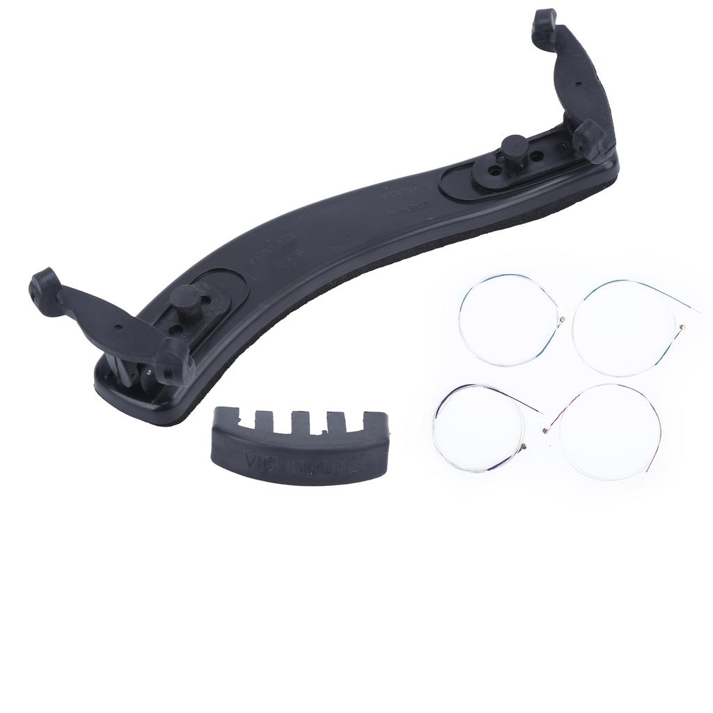 3 i 1 Fiolindeler Sett Skulderstøtte Demper Streng Musikkinstrument Tilbehør