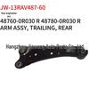 Rear Control Arm for 2013 Toyota RAV4 - 48760-0R030 (Right), 48780-0R030 (Left)