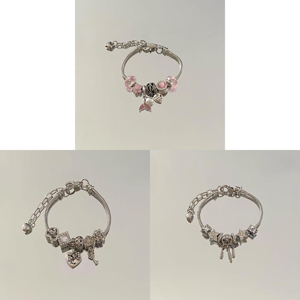 Hand Jewelry Pearl Fish Tail Dreamcatcher Beaded Bracelet For Women And Men