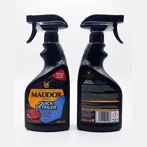 Maddox detail - quick detailer. cire rapide pour voitures.