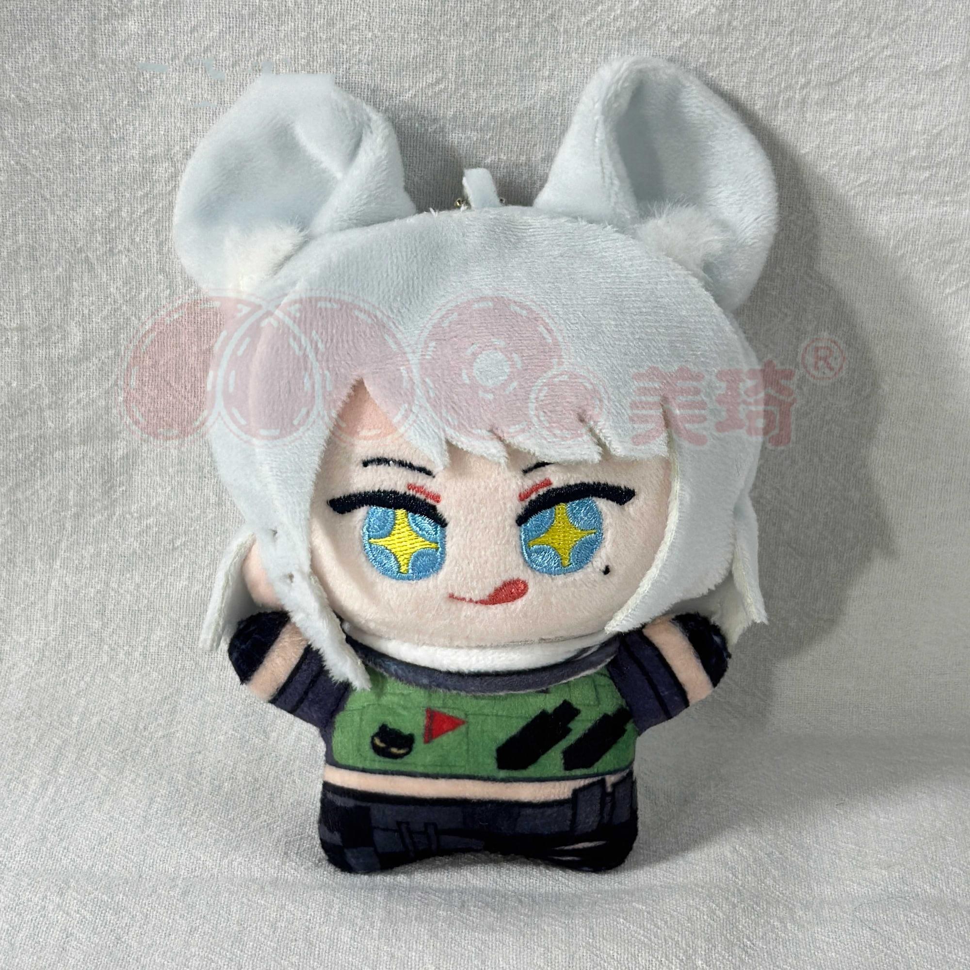 Anime Game Peripherals Delta Licking Pack Wheat Mouse Mai Xiaowen Is Shocked Zanunu Doujin Cotton Doll Plush Toy Collect Gift