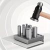 1 Stück The Hobbyworker Kreisschneider, Schmuckherstellung Metallschneiden Formen Anhänger Charm Münzstanze Professionelles Praktisches Bequemes Werkzeug
