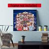 Curry Personalized Name Round Diamond Painting Kit Diamond Embroidery Painting Rhinestones Mosaic Frameless Handwork Decoration Arts