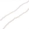 Long Cream Glass Necklace For Women Imitation Pearl Party Jewelry  Accessories Multi-Layer Sweater Beads Chain