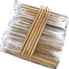 Bamboo Knitting Needles Set Double/single Pointed Circular Knitting Rod Set 36/55/75 Pcs,14/20/25cm Weaving Needles Tools Kits