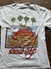 Pánské tričko Beach Boys Bílé logo S 1983 Tour 60. léta California Girls Havaj Surf