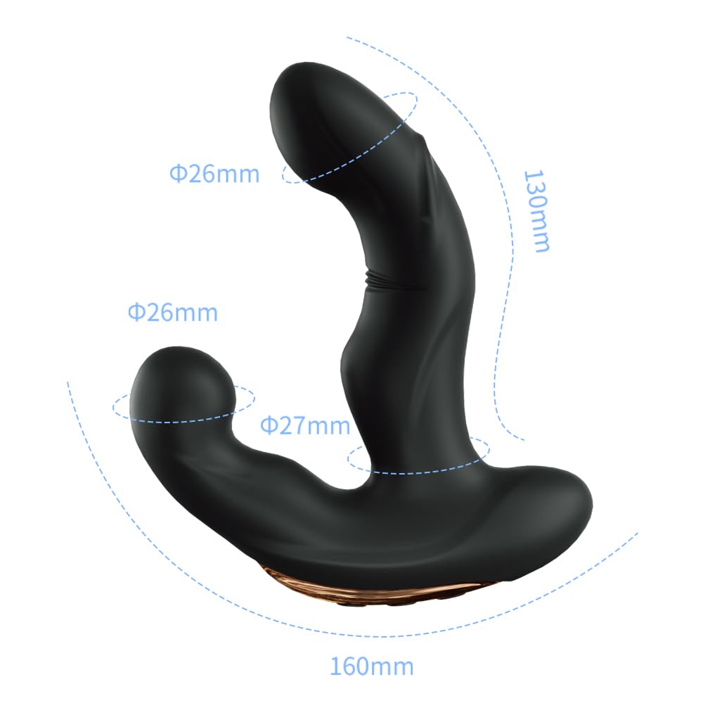 Anal Vibe with Heating Function Anal Goods Prostate Massage Dildo Men Prostate Anal Development Men Prostate Vibe for Men Anaru Vibe Prostate Massage