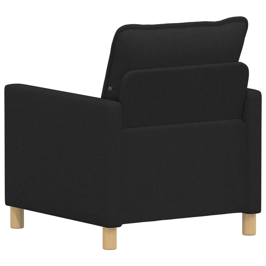 Sofa Black 76 x 81 x 87.5 cm Fabric