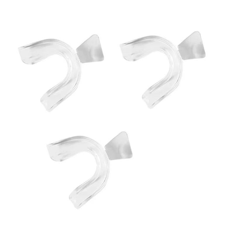 

3 шт. Прозрачная ночная каппа, защита для десен, для рта, отбеливающие капы для зубов, для бруксизма, скрежета зубами, стоматологические, для бокса, баскетбола, высшего класса