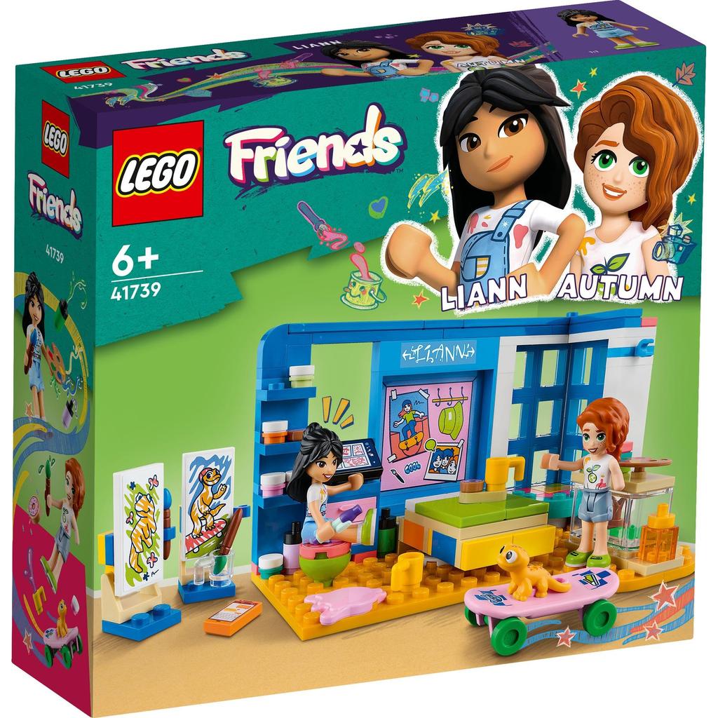LEGO Friends Lian's Room Toys Present Birthday Blocks Educational Christmas Girls Boys Children 6 Years Old 7 Years Old 8 Years Old 9 Years Old
