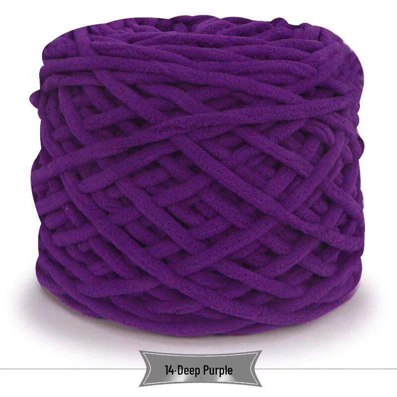 3.3 Große Eiswollknäuel für handgestrickte Häkelschuhe & zum Weben von Schals - Dicke Wolle für Damen & Herren