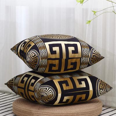 Pillow Cover Nordic Golden Geometric Sofa Interior Decoration Square Pillow Cushion Cover New Style