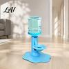 Abbeveratoio Automatico da Interno per Cani Dispenser d'Acqua per Gatti a Gravità Serbatoio 640ml Ciotola Ricaricabile Rialzata Sicura Plastica Fornitura per Animali Domestici Idratazione Senza Mani