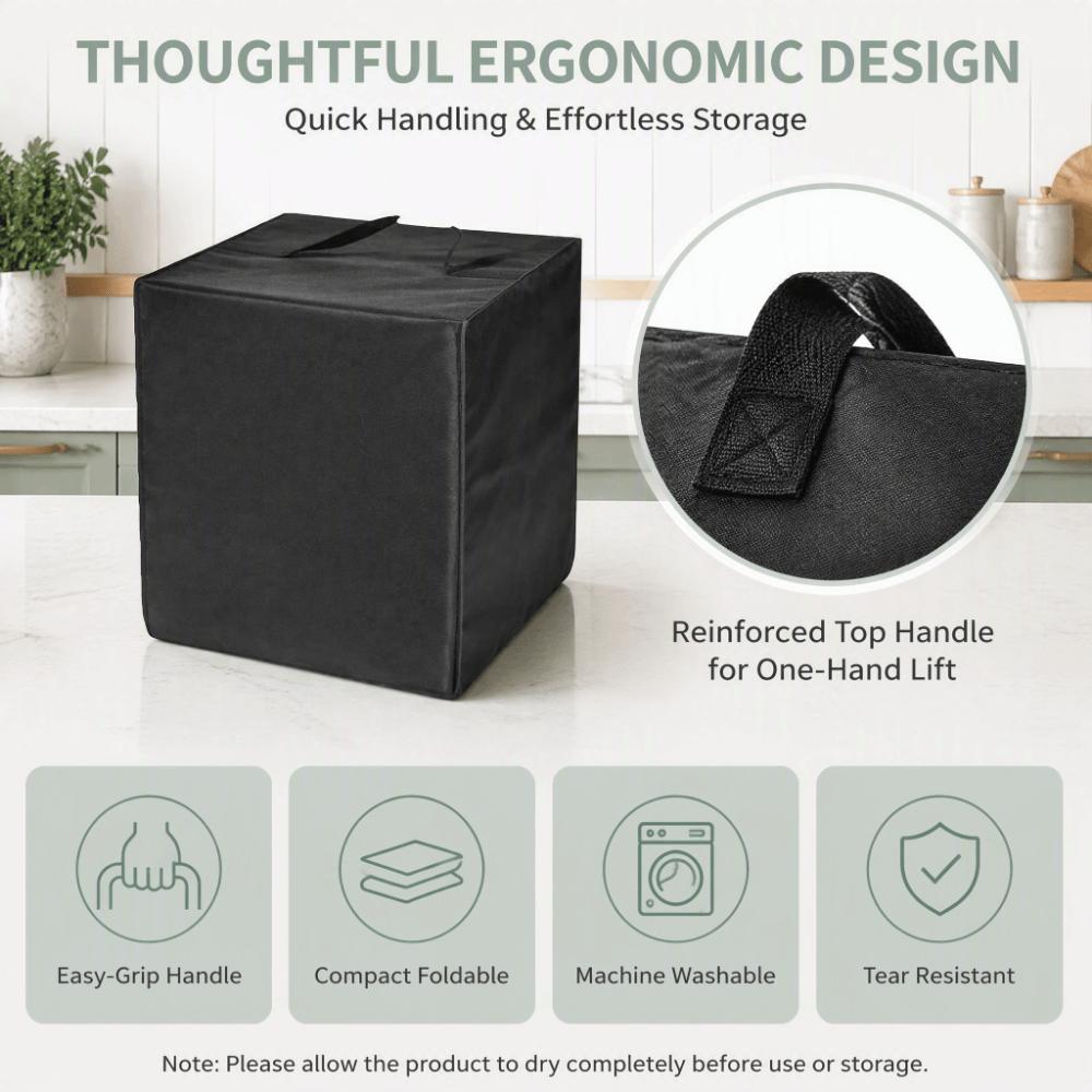 Waterproof Air Fryer Dust Cover 420D Oxford Cloth Air Fryer Appliance Cover Countertop Appliance