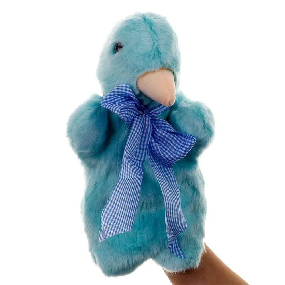 25cm Cute Animals Hand Puppet Plush Fidget Toys Kawaii Stuffed Dolls Lion Elephant Dinosaur Monkey Simulator Game Children Gifts