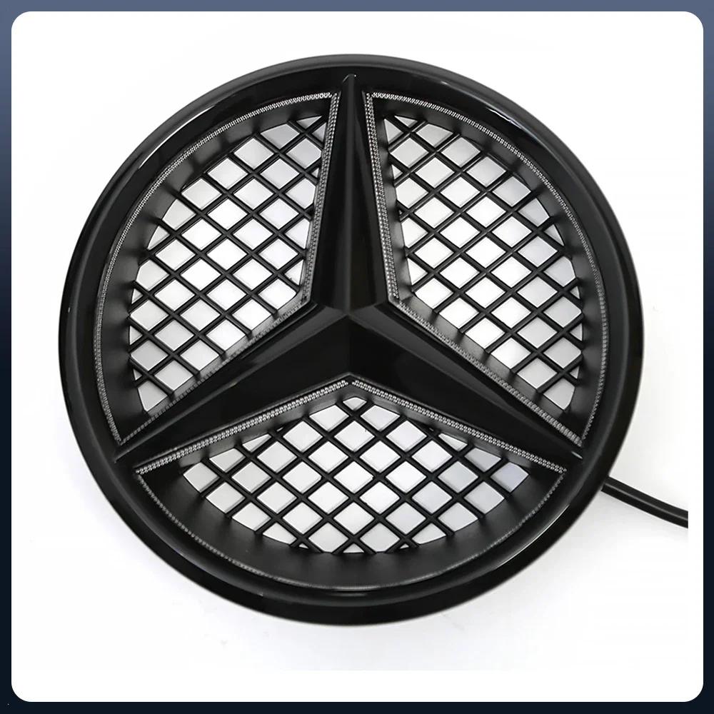 Auto Frontgrill beleuchtetes Logo Stern LED Emblem Licht Abzeichen für Mercedes Benz W245 W204 X204 2008-2014