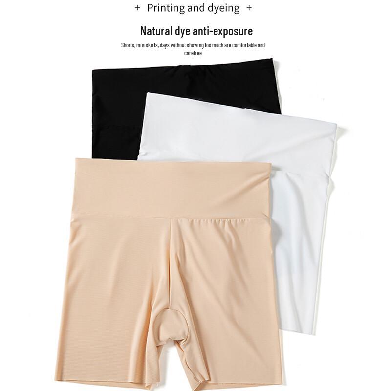 Lonsa Women's High Waist Seamless Ice Silk Safety Shorts