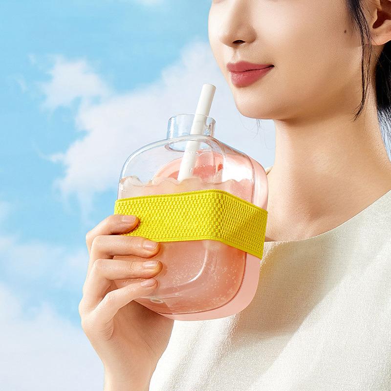 500ML Ice Cube Maker Silicone Ice Cube Mold With Lids Large-capacity Ice Trays Food Grade Ice Maker Iced Cocktail Freeze Tools