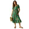 Regatta Womens/Ladies Orla Kiely Giant Square Flower Summer Midi Dress