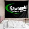 Tapestry Kawasaki Ninja2 pro ložnici Estetické nástěnné tapisérie do třídy Nástěnná dekorace do obývacího pokoje Koleje Kancelář, Ideální kreativní dárek