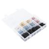 600Pcs Waterproof Terminal Seal Colorful Heat Shrinkable Polyolefin Wire Butt Solder Connector