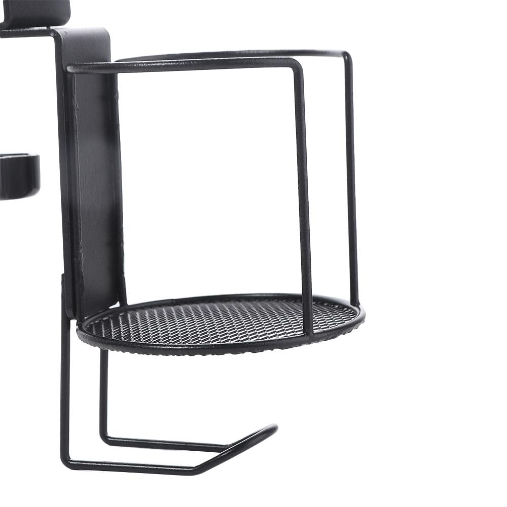 2 in 1 Clip-on Cup Holder Waterproof Desktop Mug Rack Mug Floating Shelves  Office Accessories