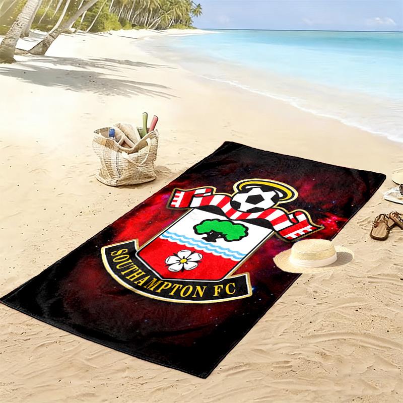 Southampton Print Strandtuch, Großes Weiches Schnelltrocknendes Handtuch für Strand Camping Schwimmen