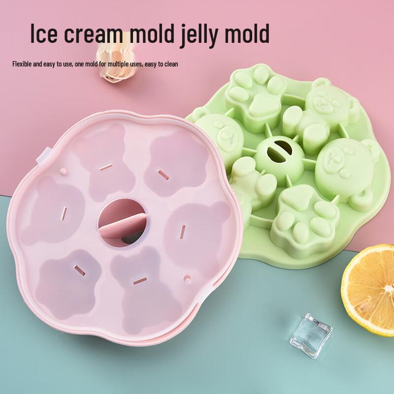 Silicone Bear Paw Ice Cream & Ice Cube Mold