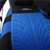 Temu Embroidered Car Seat Cover with Tire Pattern - For Export To Russia and Mexico