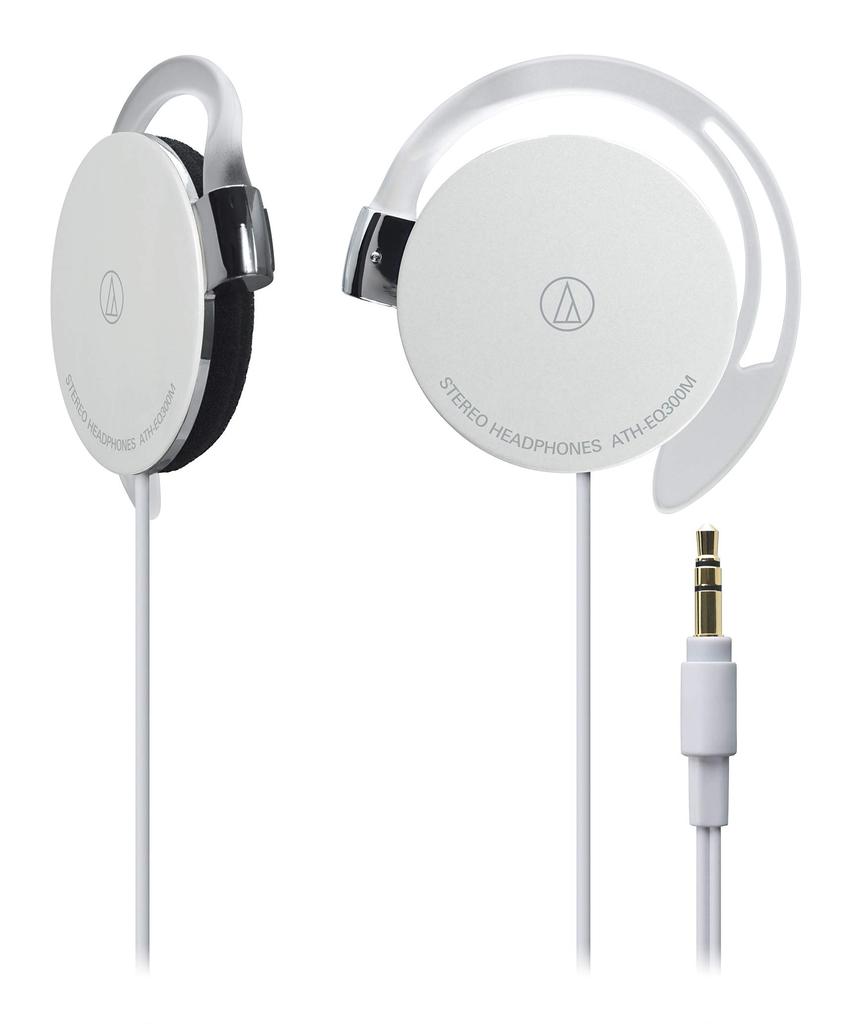 Audio Technica WH Kopfhörer kabelgebunden Ohrbügel Ear Fit weiß ATH-EQ300M