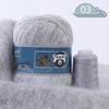 Mink Cashmere Yarn Balls, Medium Thickness, Long Hair, for Hand and Machine Knitting - DIY Yarn