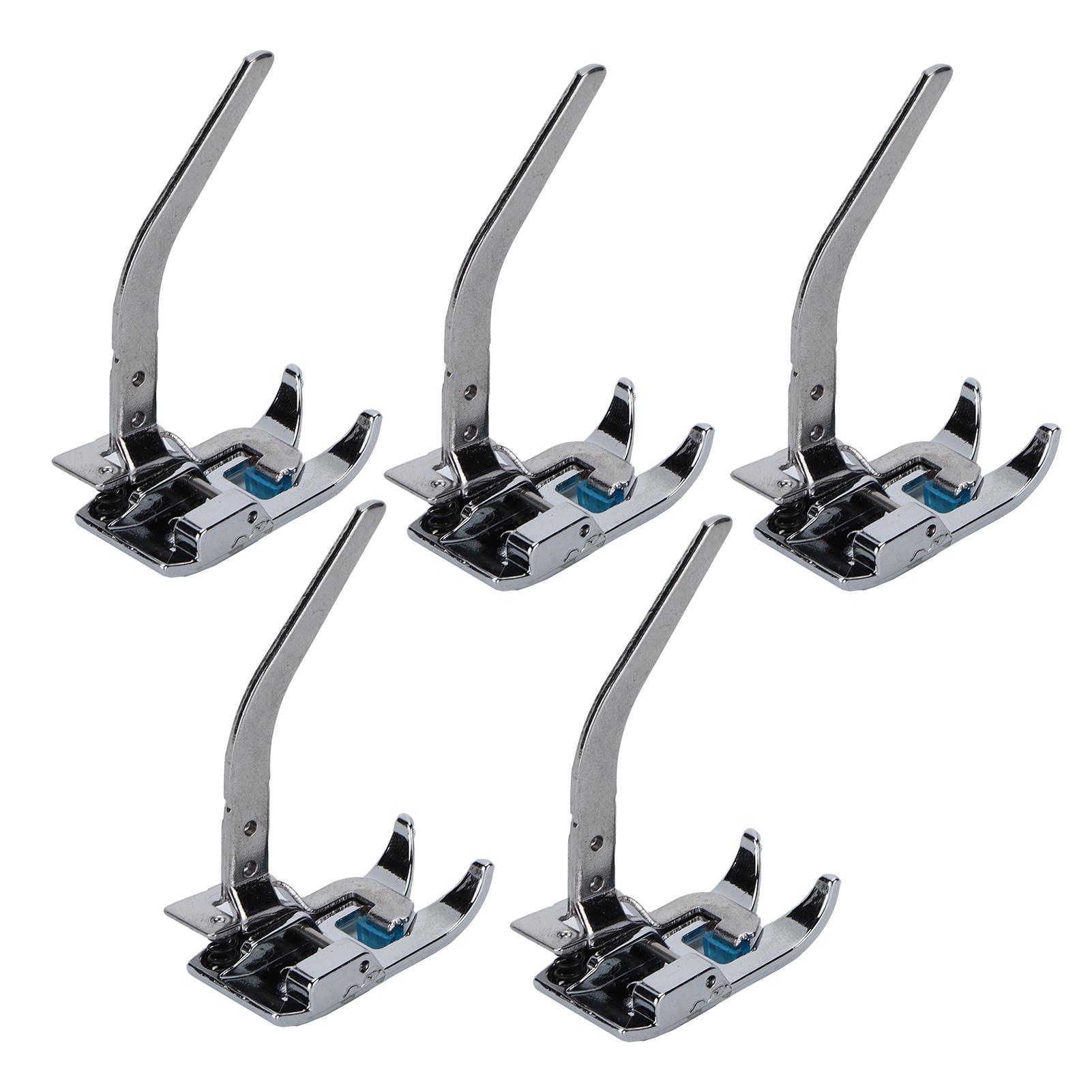 

5 шт. Вязальная прижимная лапка Аксессуары для бытовой швейной машины для легких тонких эластичных тканей