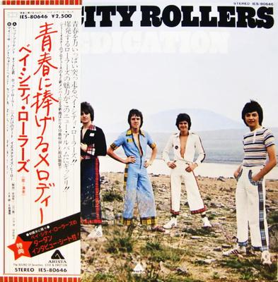 LP Record BAY CITY ROLLERS  Dedication IES80646 ARISTA 1976 Japan Obi Rock Used