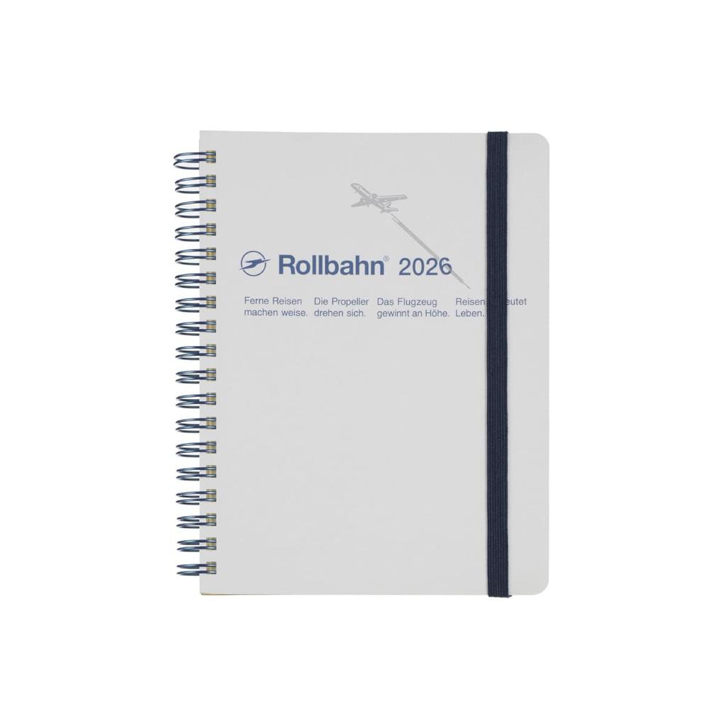 [Delfonics Planner 2026 Edition / Starting October 2025] Rollbahn Graffiti Diary L Monthly Schedule Book (White)