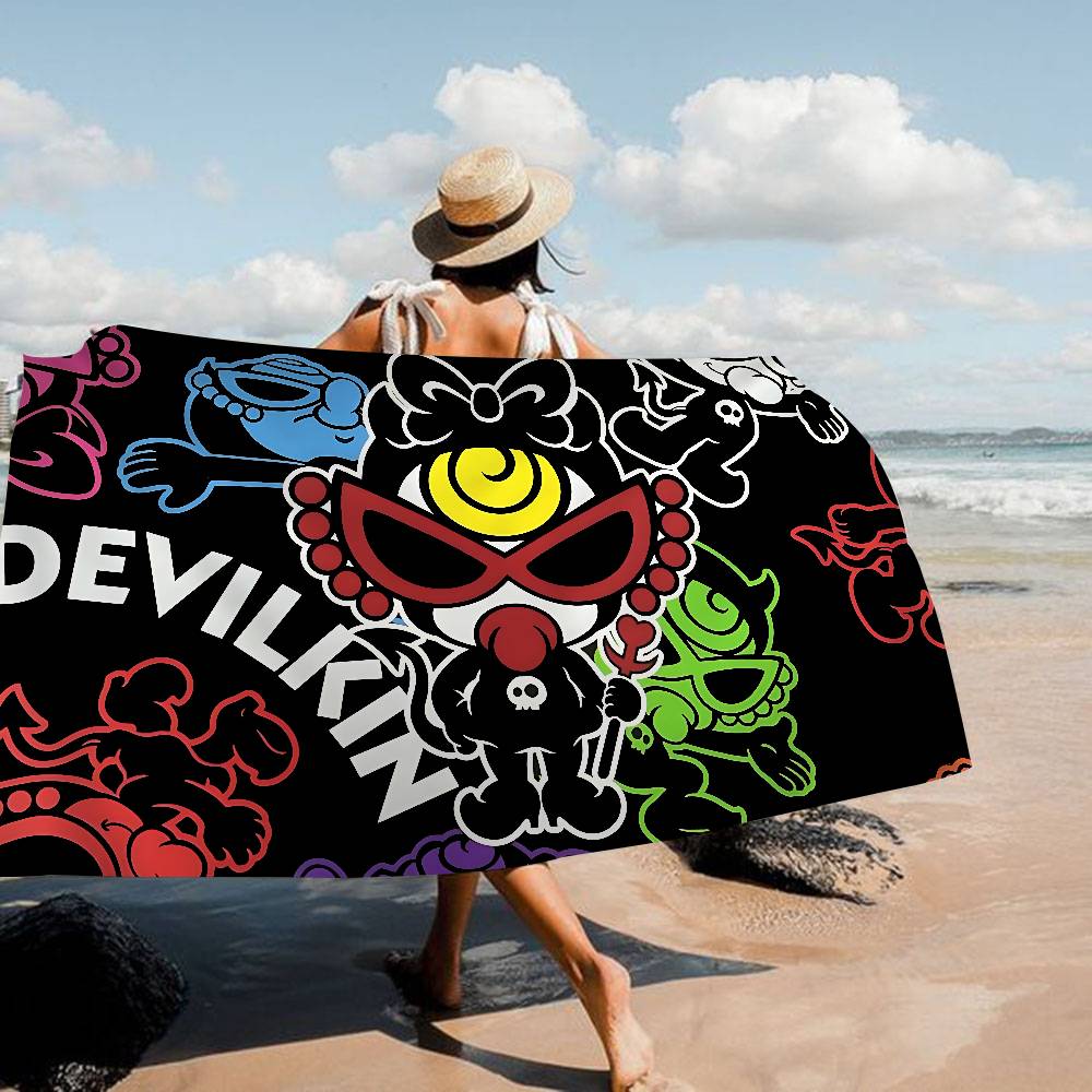 Japan Fashion Hysteric Mini Microfiber Beach Towel Absorbent Quick Dry Soft Yoga Swimming Resort Mountain Climbing Towel