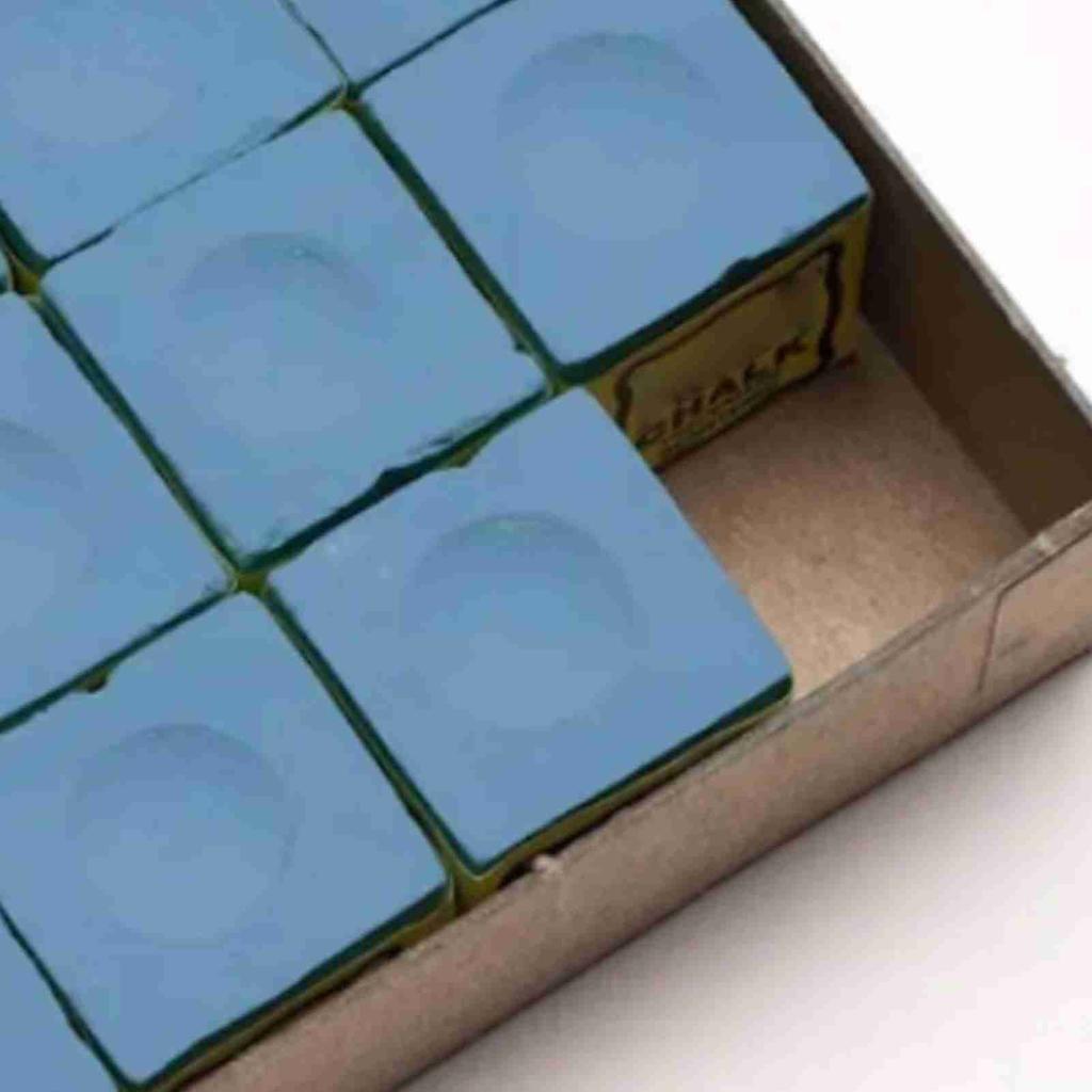 Pool Chalk Cubes Professional Billiard Cue Chalk Pool Table Accessories for Home Gaming 12 Packs In