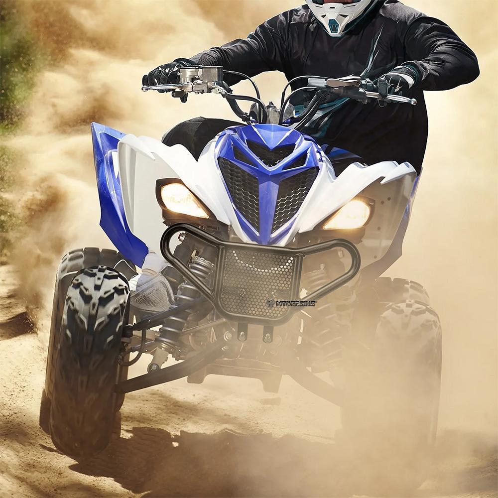 MTKRACING Crash Bars For YAMAHA Raptor 700 2022-2025 Front Bumper Grab Bar Raptor Frame Protector Accessories