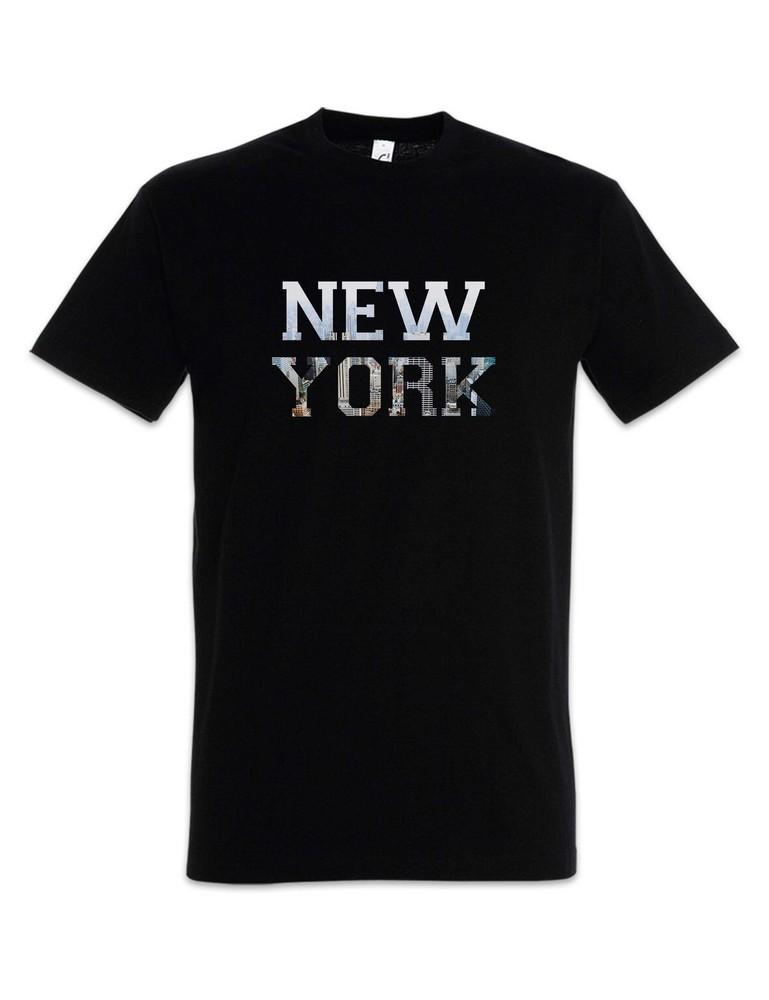

New York I T-Shirt City Skyline United States of America USA US 4XL