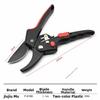 SK-5 Steel Garden Clippers Ergonomic Designed Adjustable Pruning Shears Effortless Cutting Fruit Harvesting Shears Garden Use
