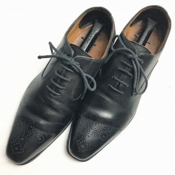 80-90-tal Vintage J.A.Ramis Spanien Heltäckande Handgjorda Skor Storlek 5 24.0 Svart(BEGAGNAD)