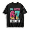 Lustiges Süßes 67. Geburtstag Grafik Casual T-Shirt Für Männer Frauen Reines Baumwoll-T-Shirt