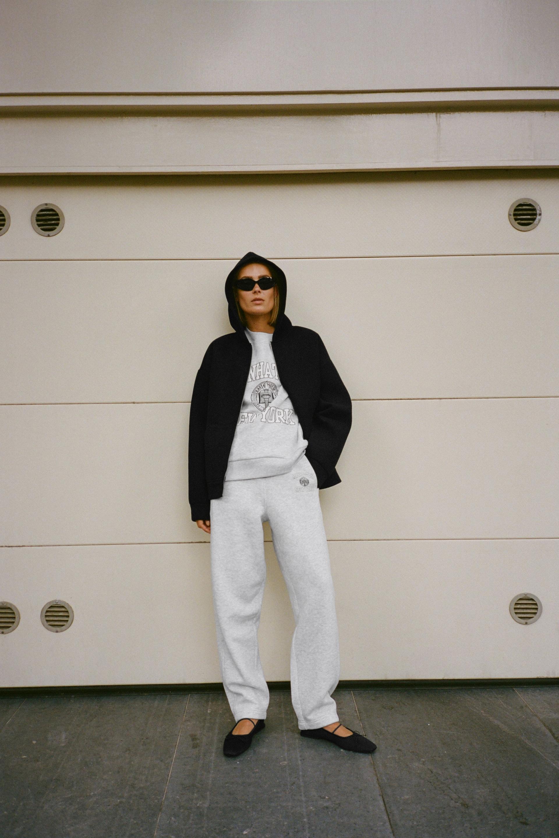 

SOFT NEOPRENE-EFFECT BOMBER JACKET