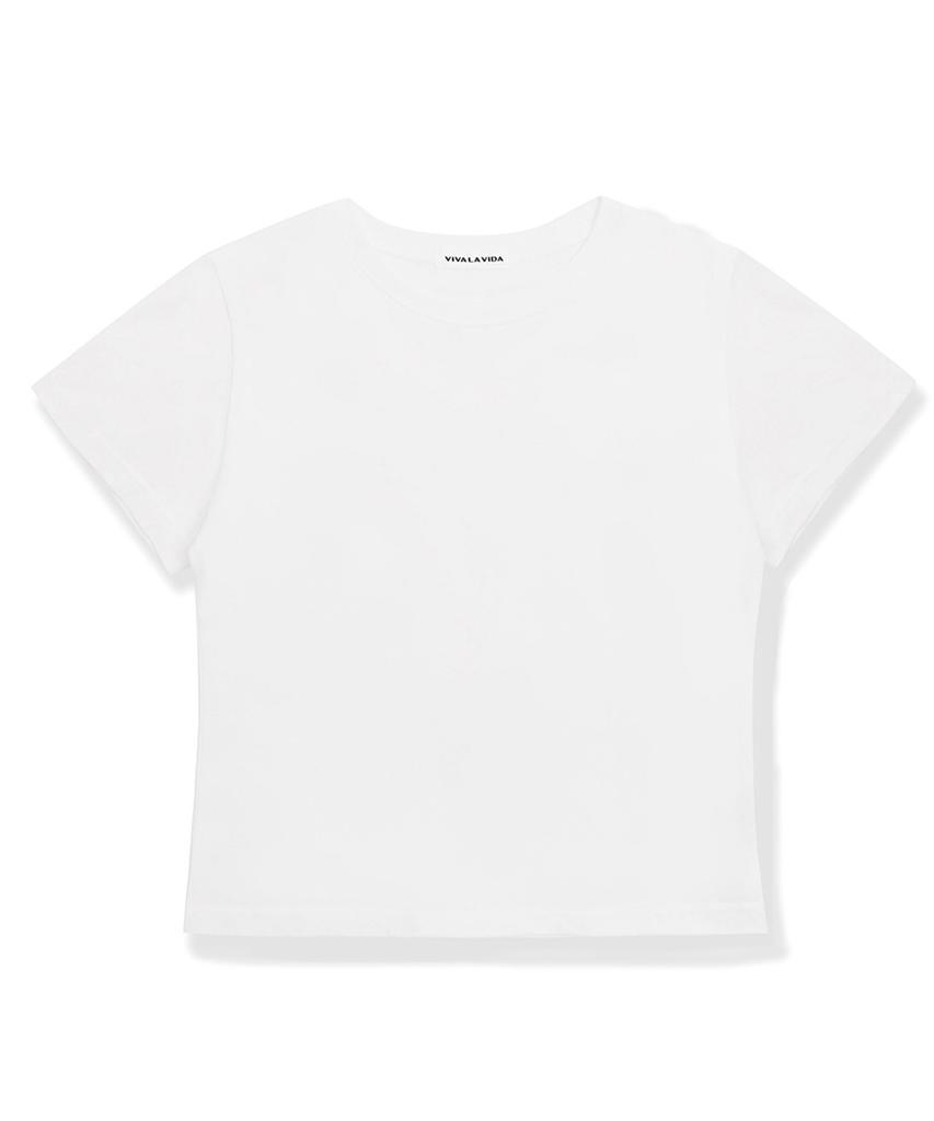 Bibalabida Slim Crop Short Sleeve T-Shirt