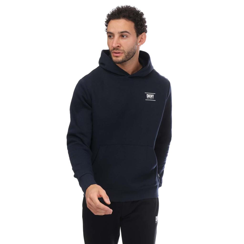 DKNY Mens Blackwater Logo Hoodie