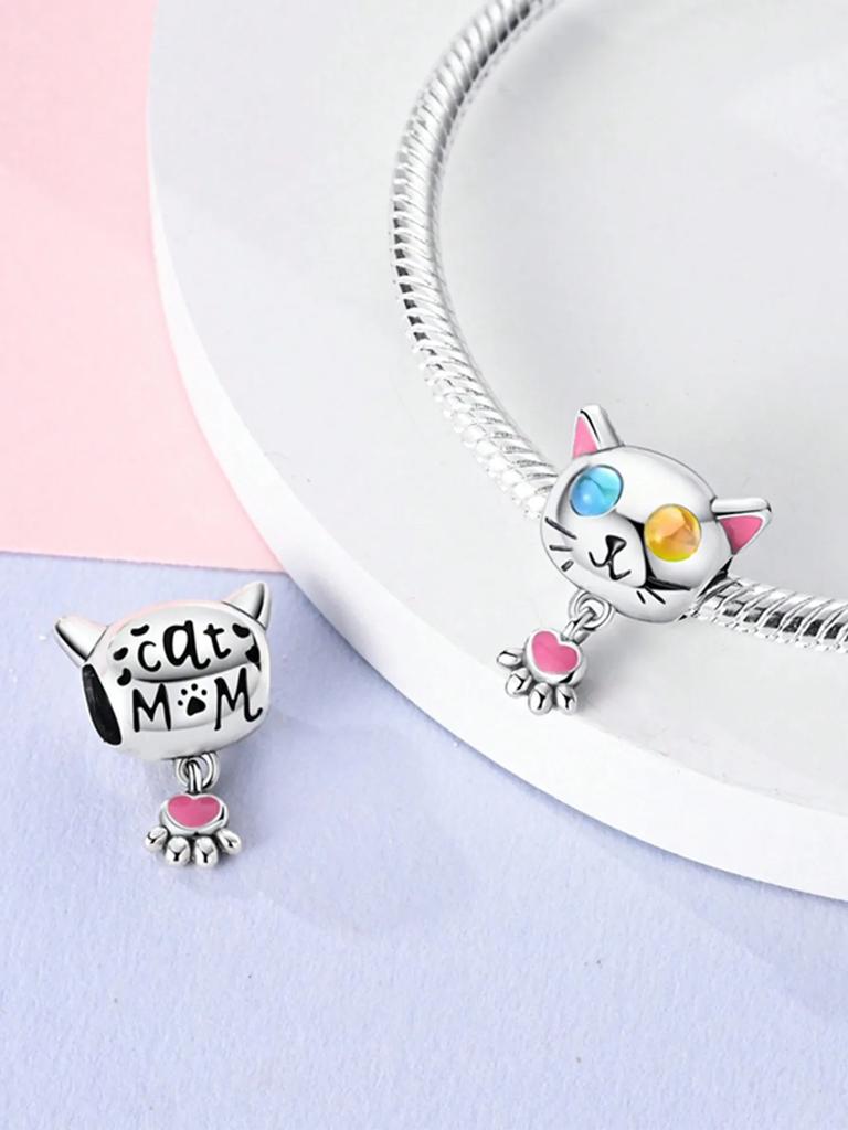 Copper Plated Original Charms Puppies Squirrels And Owls Beads Fit Bracelet Women'S Jewelry Gift